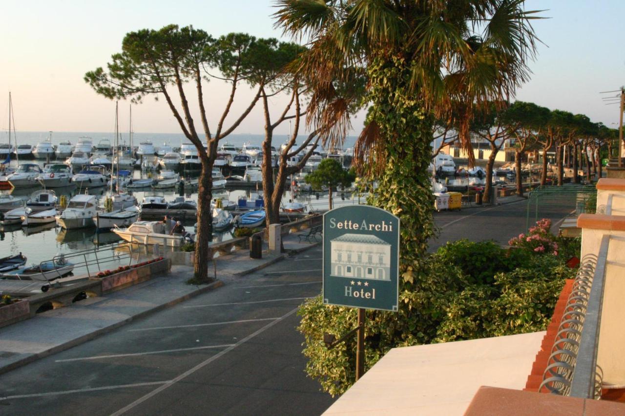 Hotel Sette Archi Bocca di Magra Buitenkant foto