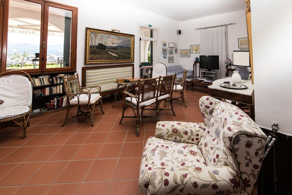 Hotel Sette Archi Bocca di Magra Buitenkant foto